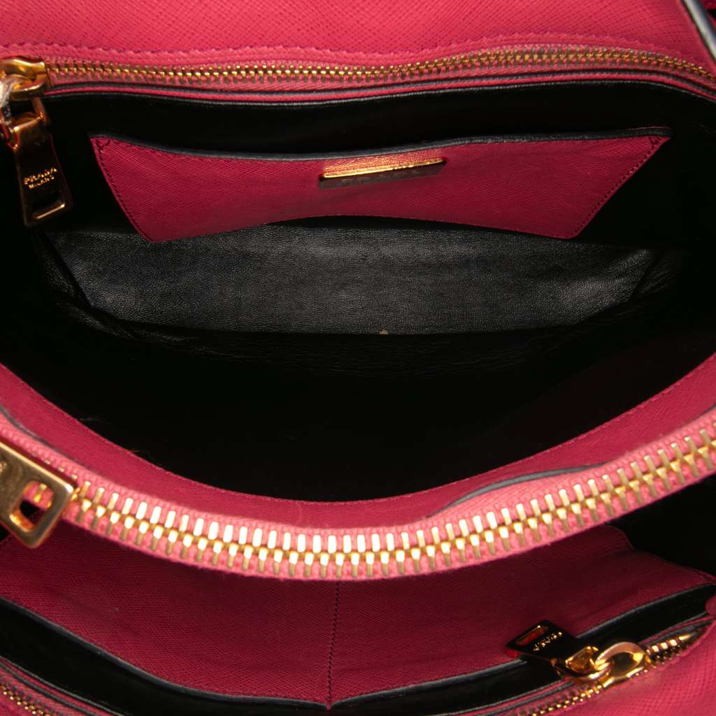 Prada Saffiano Soft Triple Pocket Tote - 4