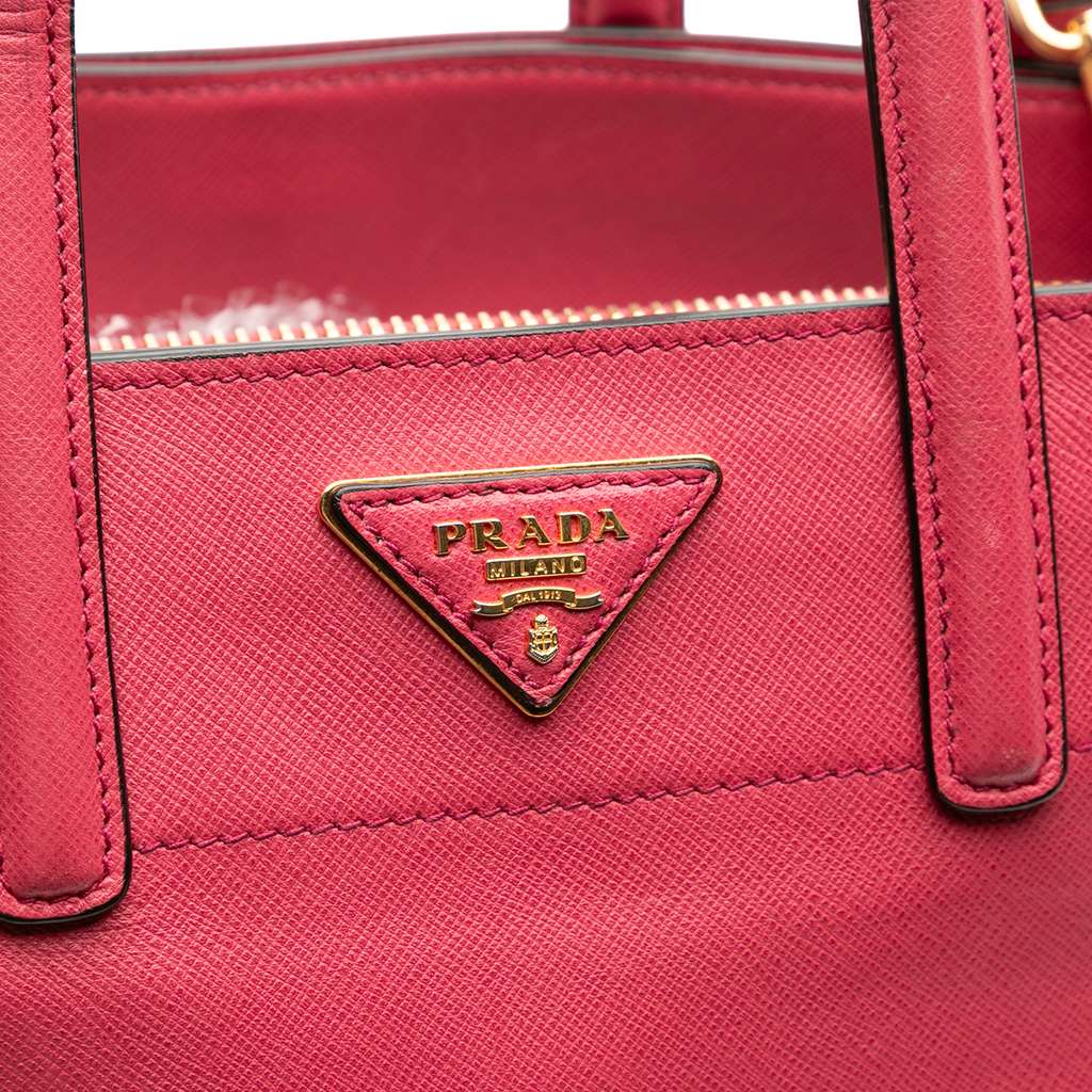 Prada Saffiano Soft Triple Pocket Tote - Detail 1
