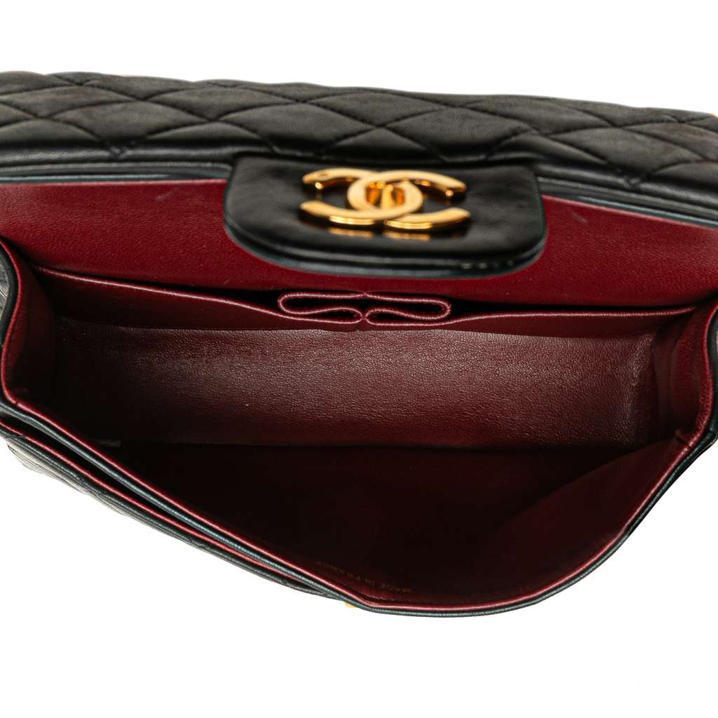 Chanel Small Classic Lambskin Double Flap - 4