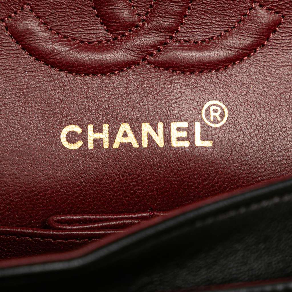 Chanel Small Classic Lambskin Double Flap - 5