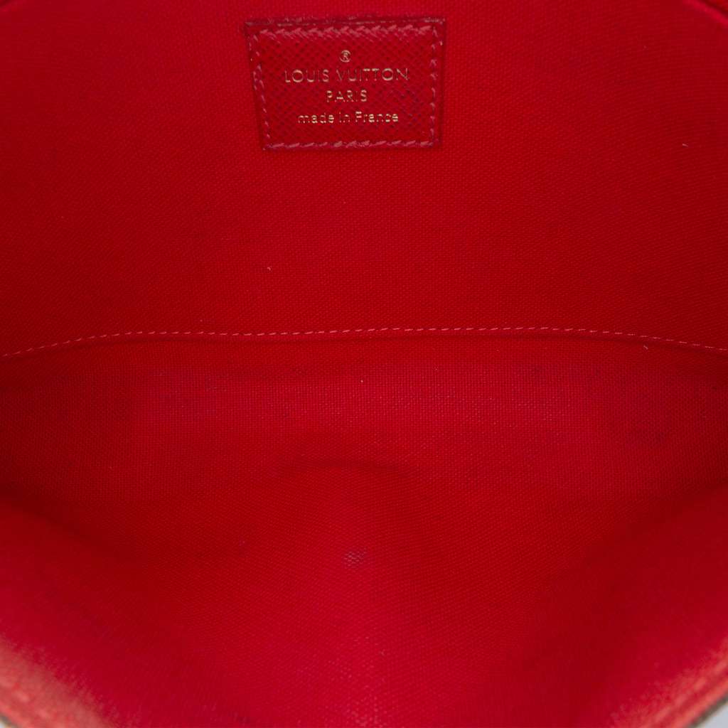 Louis Vuitton Damier Ebene Pochette Felicie - Side view