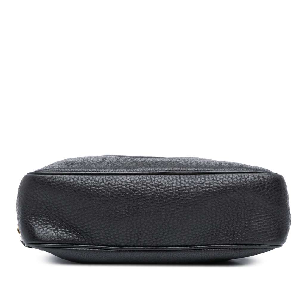 Gucci Pebbled Leather Soho Chain Zip Shoulder Bag - Image 6