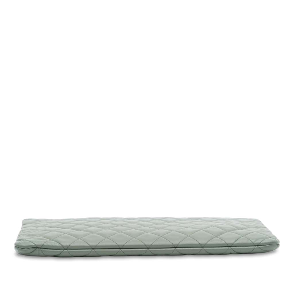 Chanel Large Quilted Lambskin O Case Clutch - Image 6