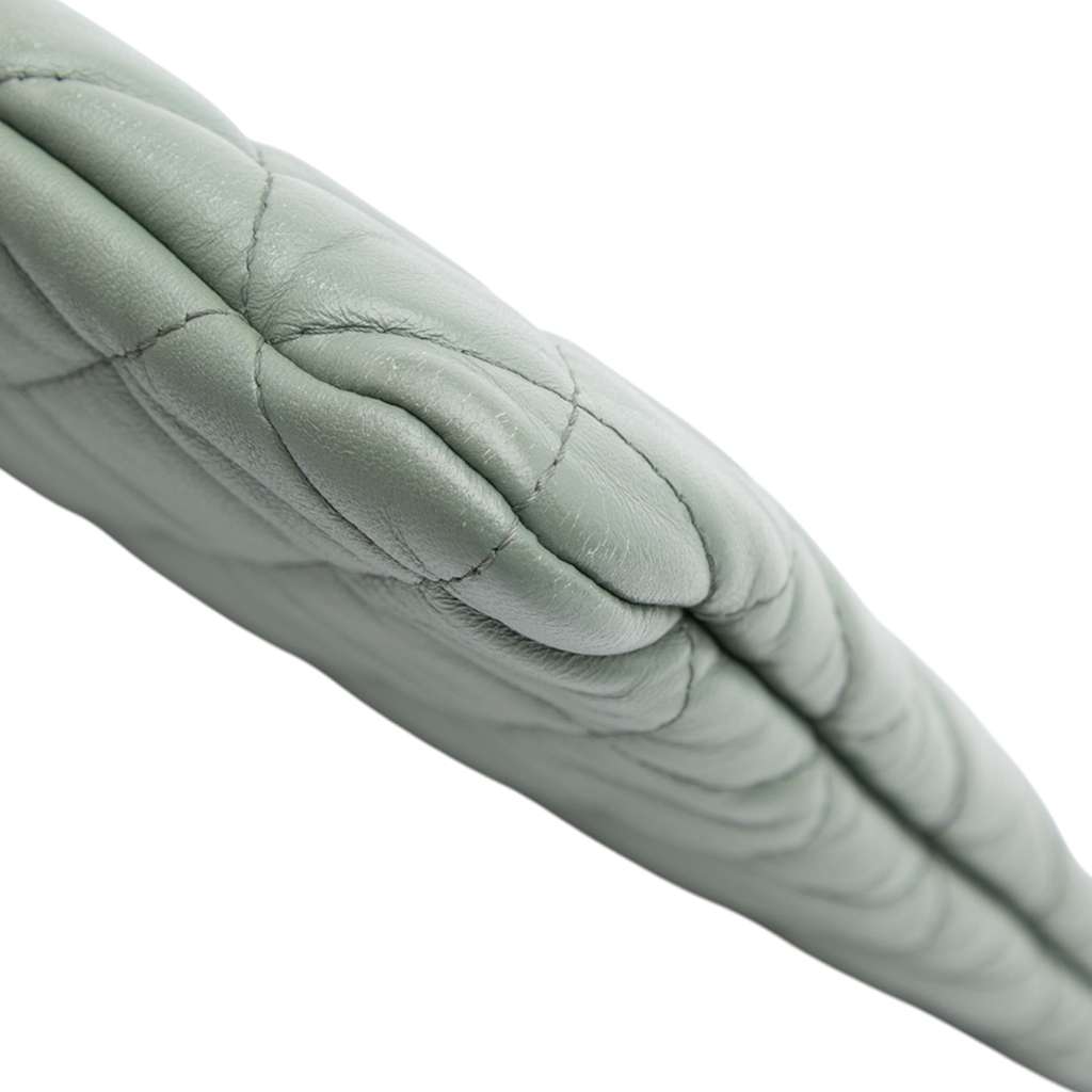 Chanel Large Quilted Lambskin O Case Clutch - Image 12