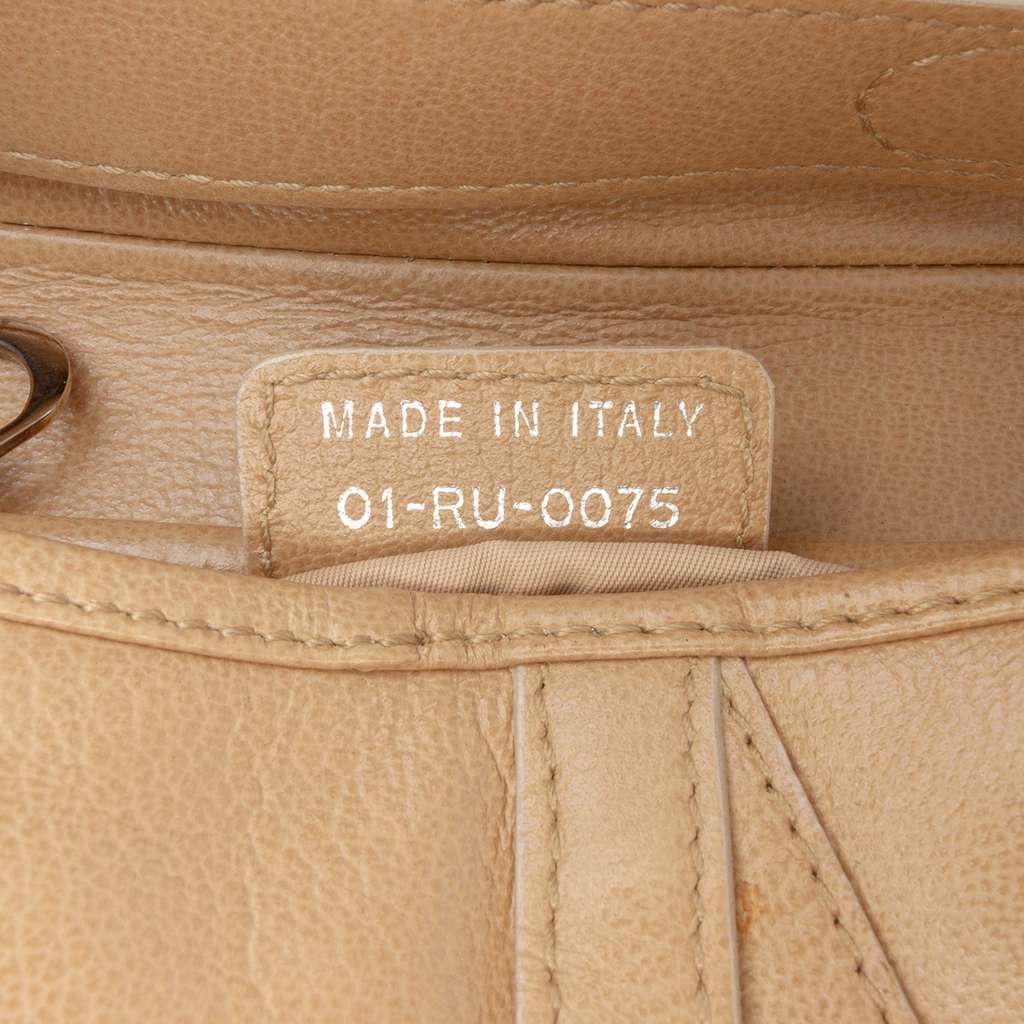 Dior Leather Saddle Bag - Detail 1