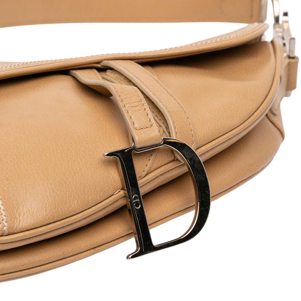 Dior Leather Saddle Bag - Detail 2