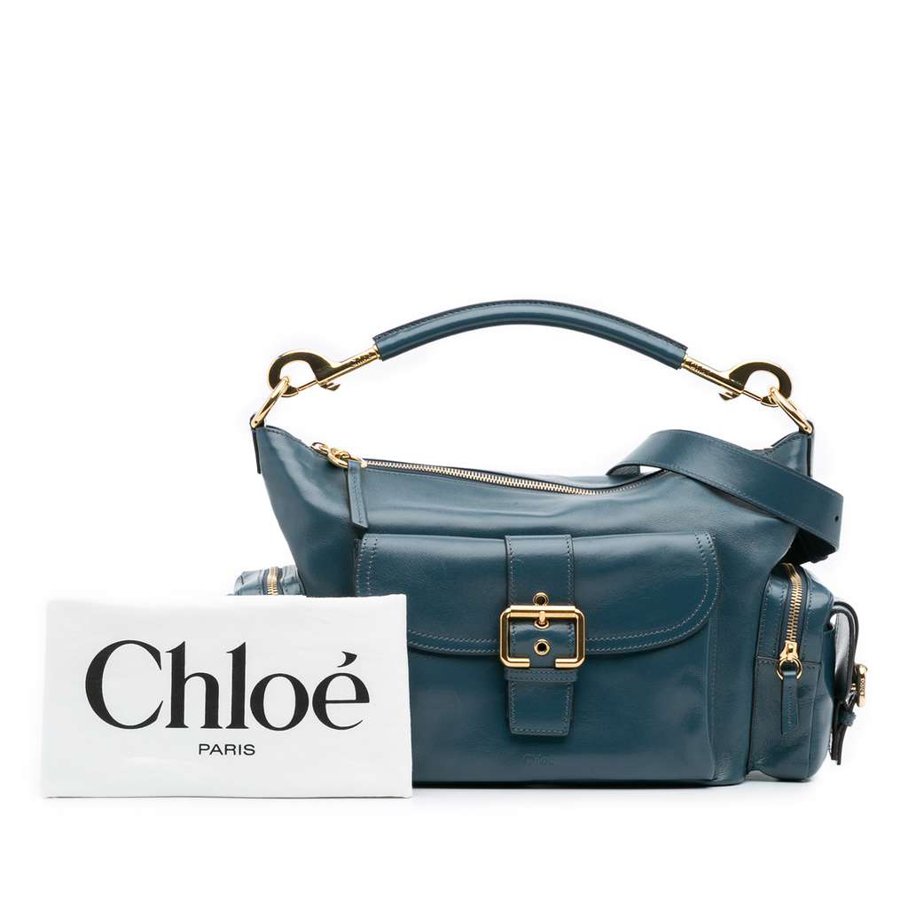 Chloé Shiny Leather Camera Bag - Image 15