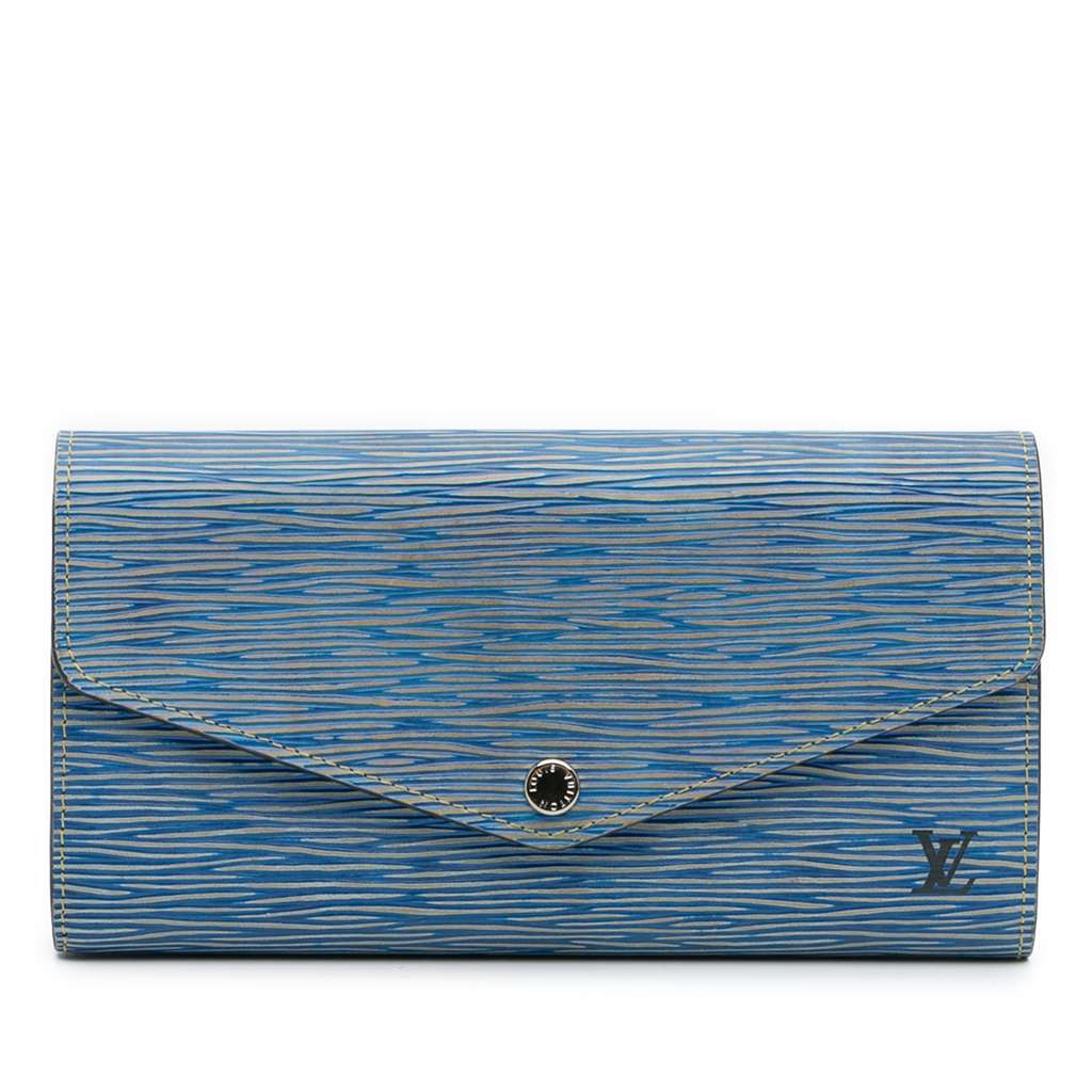 Louis Vuitton Epi Denim Sarah Wallet