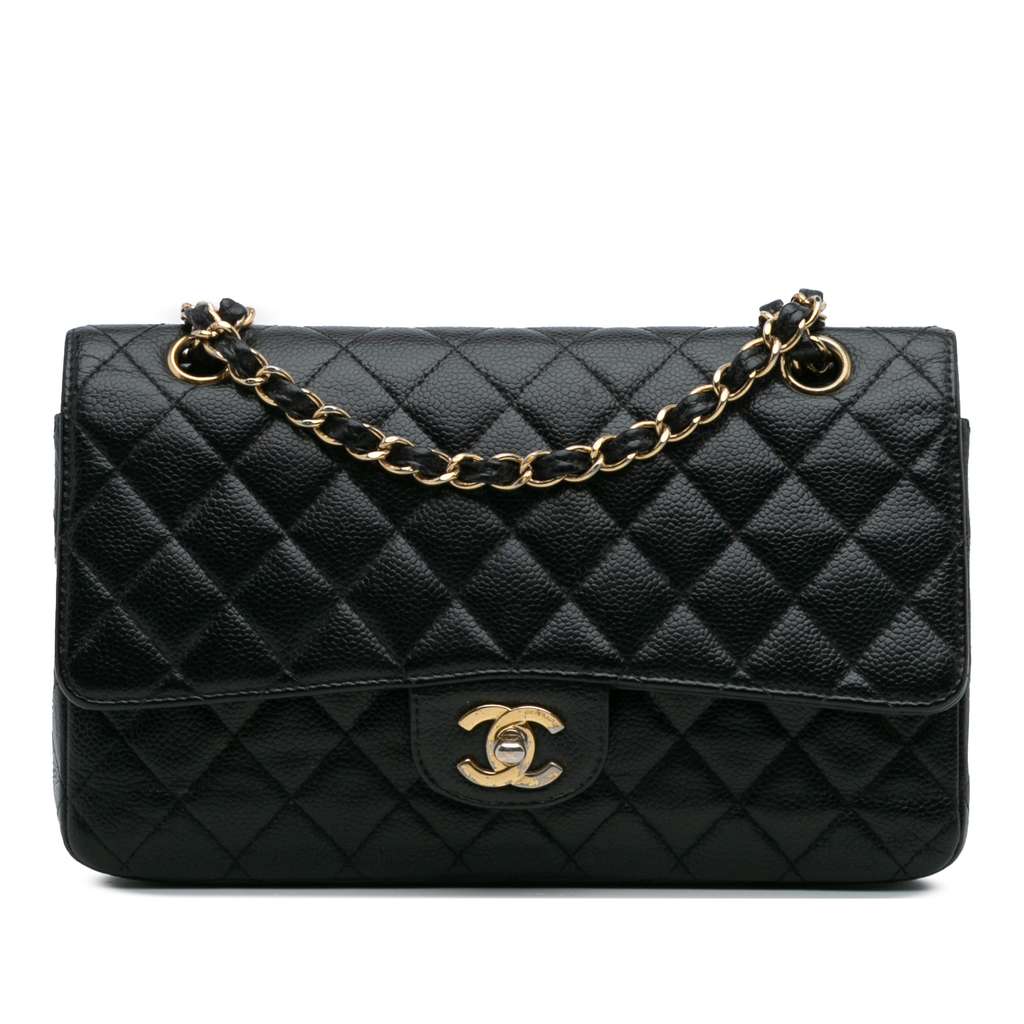 Chanel Medium Classic Caviar Double Flap