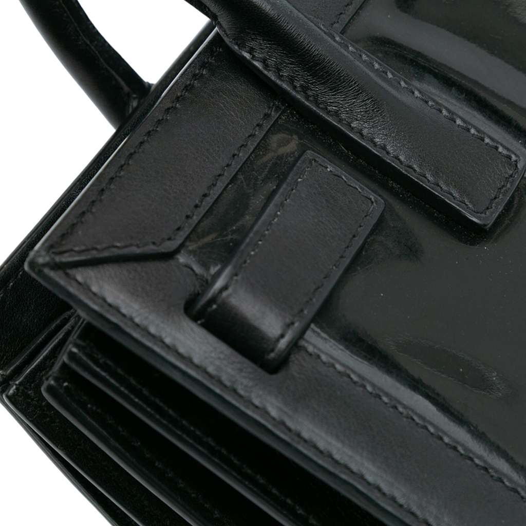 Saint Laurent Nano Patent Sac de Jour Satchel - Image 11