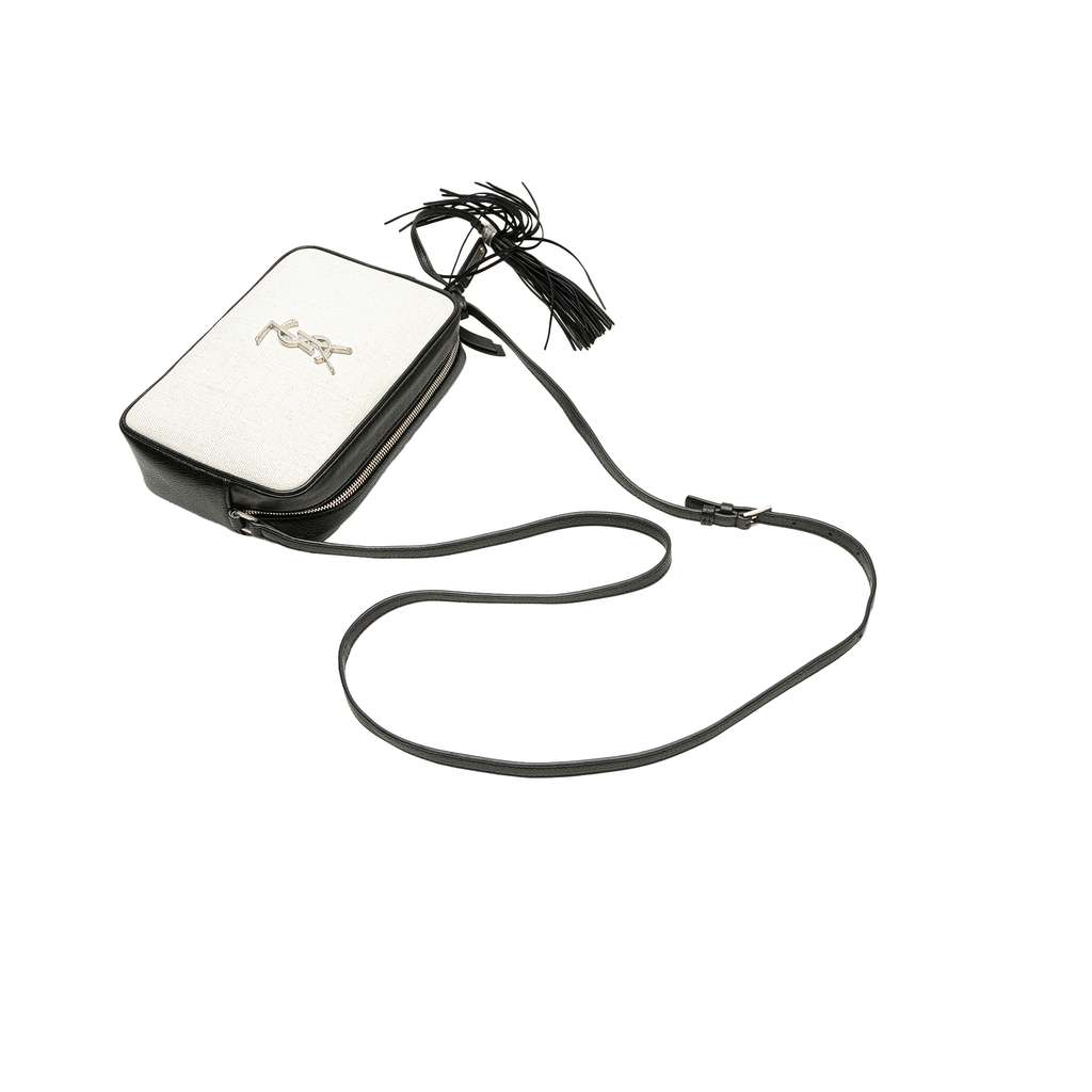 Saint Laurent Canvas Monogram Lou Camera Bag - Image 11