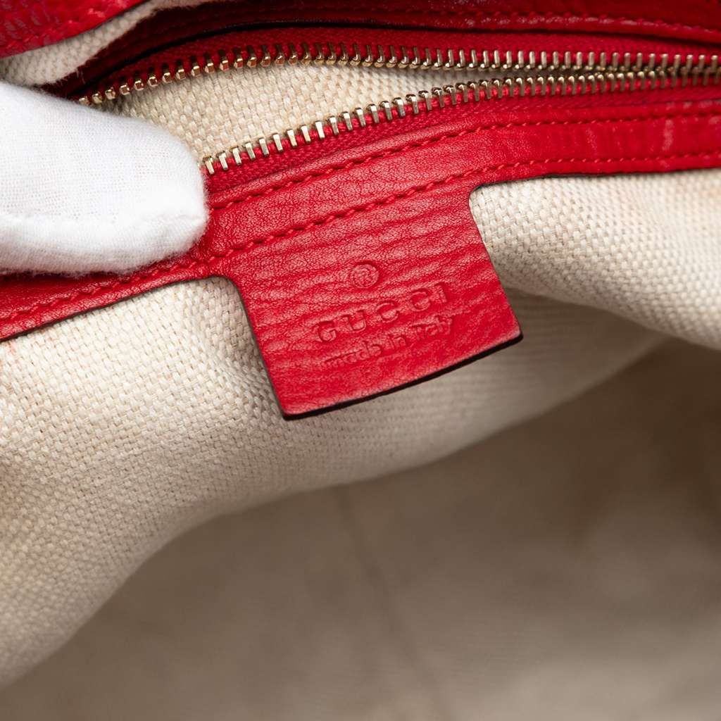 Gucci GG Canvas Bamboo Diana Satchel - Side view