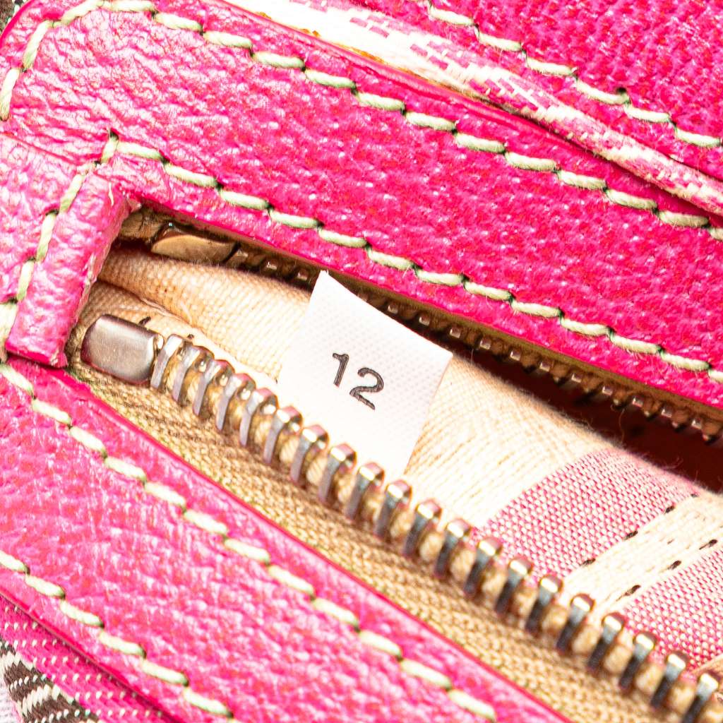 Prada Striped Jacquard Tote - Detail 1