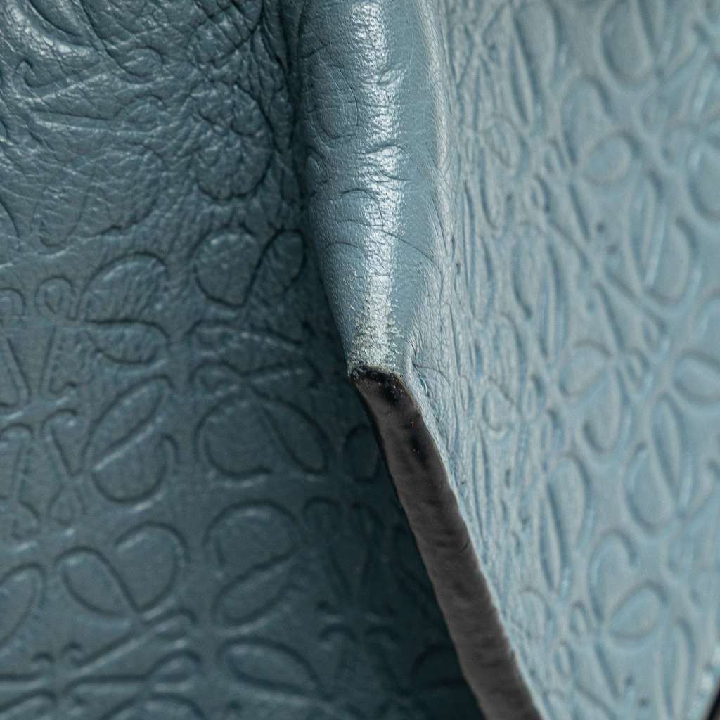 Loewe Embossed Anagram Leather T Shopper Tote - Image 10