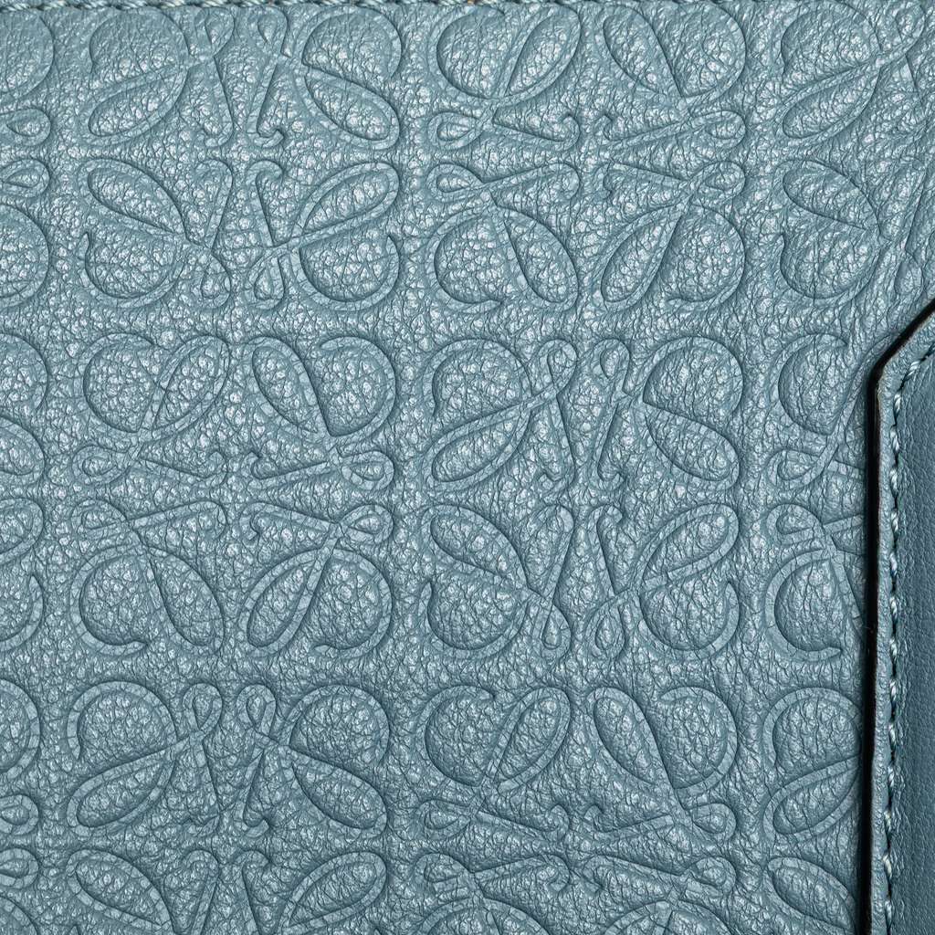 Loewe Embossed Anagram Leather T Shopper Tote - Image 11