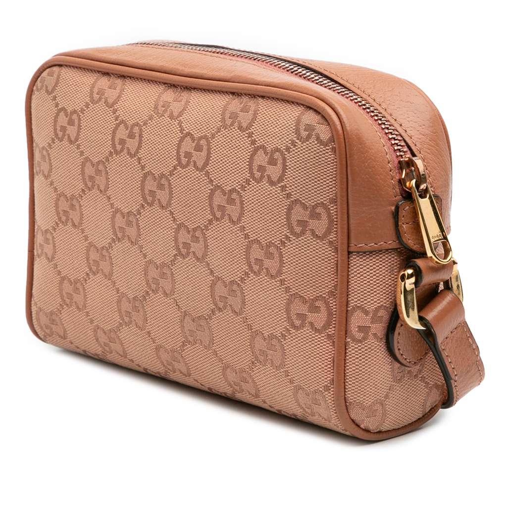 Gucci Mini GG Canvas Ophidia Crossbody - Back view