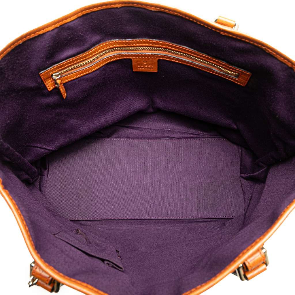 Gucci Large GG Canvas Jolicoeur Tote - 4