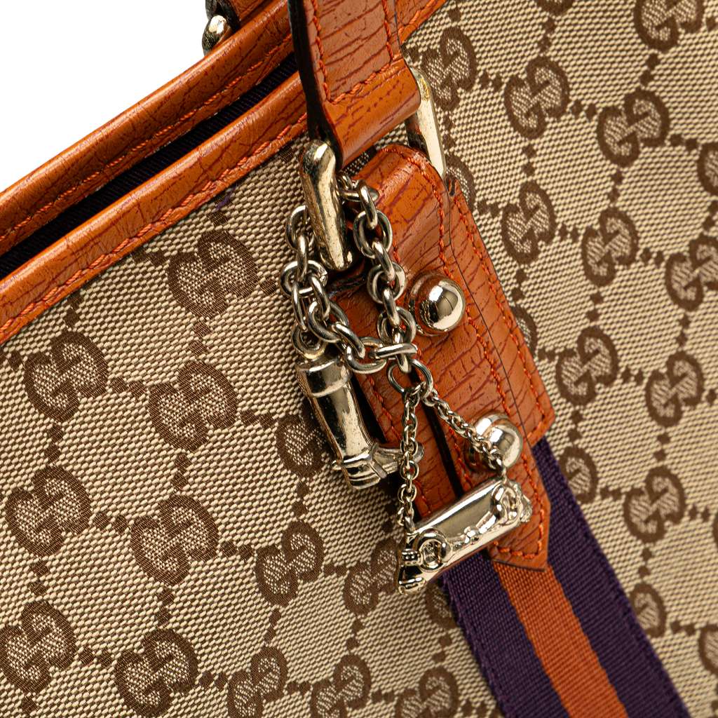 Gucci Large GG Canvas Jolicoeur Tote - Detail 2