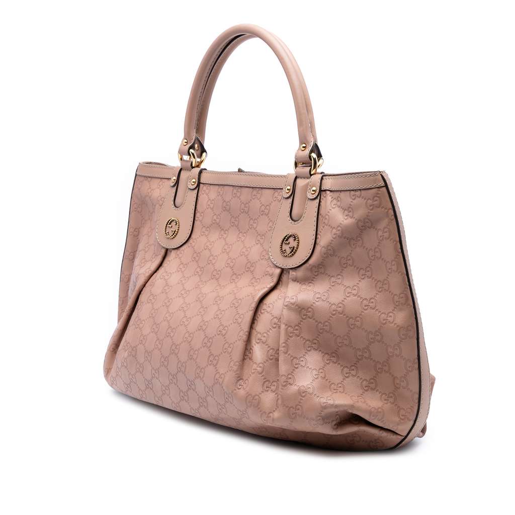 Gucci Large Guccissima Scarlett Tote - Back view