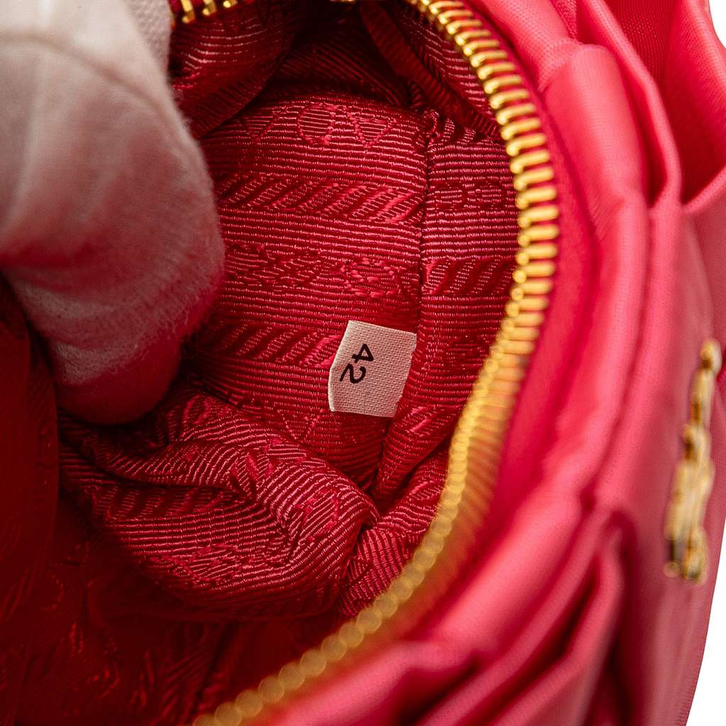 Prada Tessuto Bow Wristlet Clutch - Detail 1