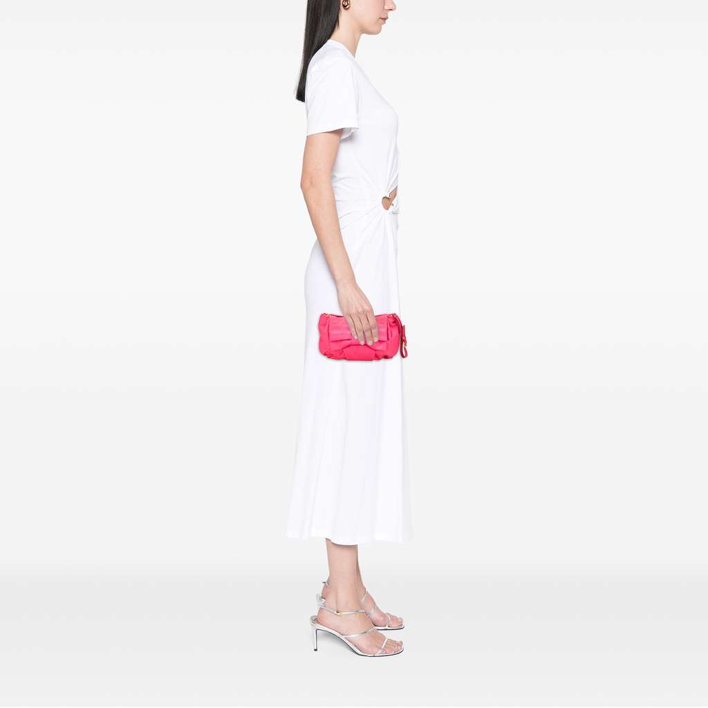 Prada Tessuto Bow Wristlet Clutch - Image 12