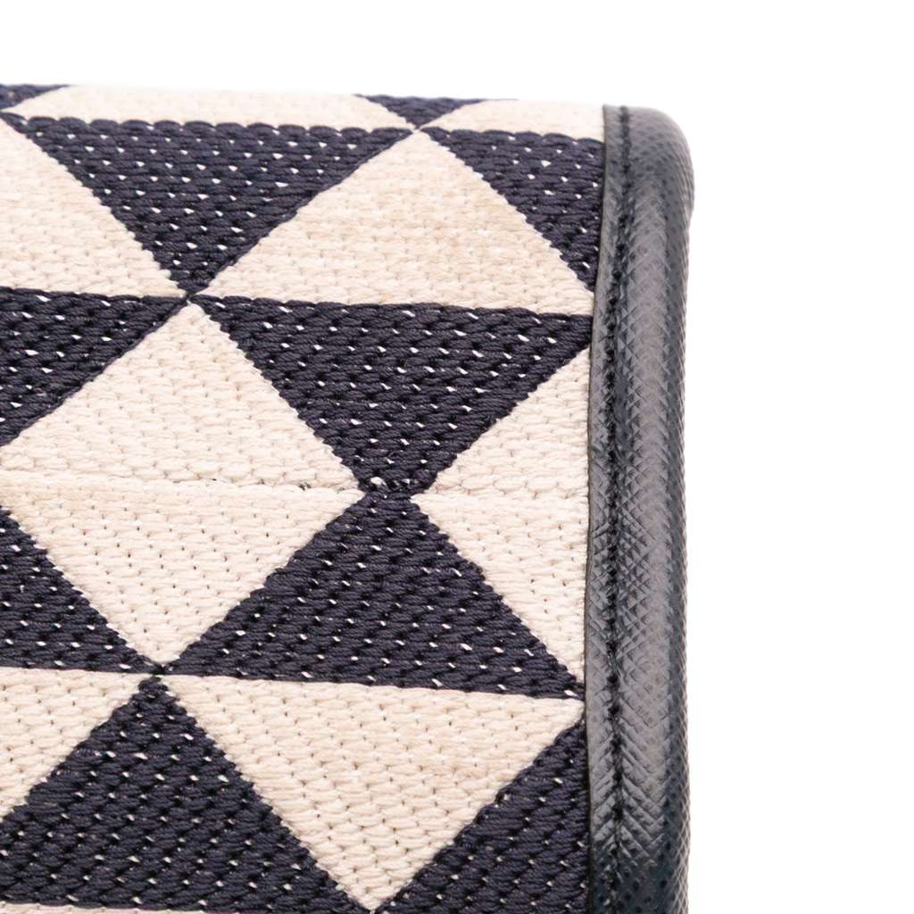 Prada Small Canvas Symbole Triangolo Satchel - Image 13