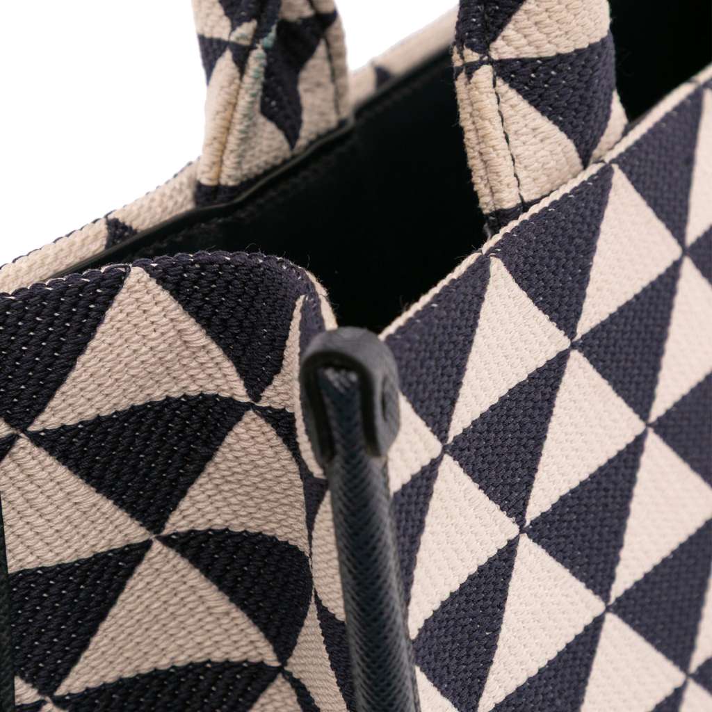 Prada Small Canvas Symbole Triangolo Satchel - Image 12