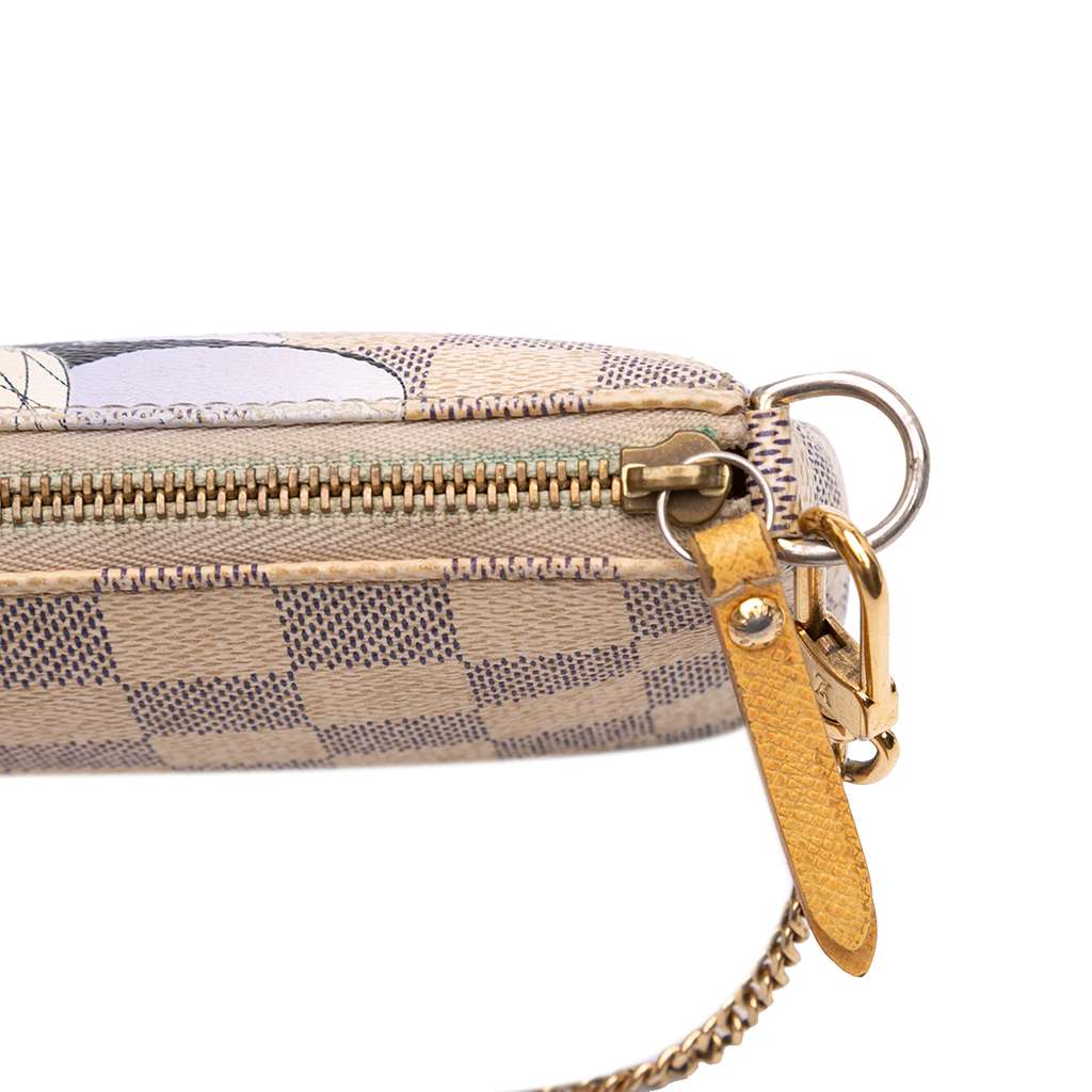Louis Vuitton Damier Azur Illustre Mini Pochette Accessoires - Image 12