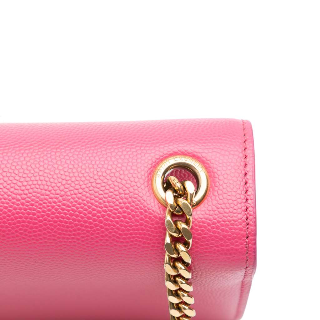 Saint Laurent Small Grain De Poudre Monogram Kate Crossbody - Image 10