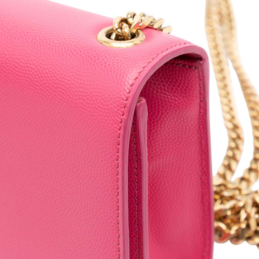 Saint Laurent Small Grain De Poudre Monogram Kate Crossbody - Image 11