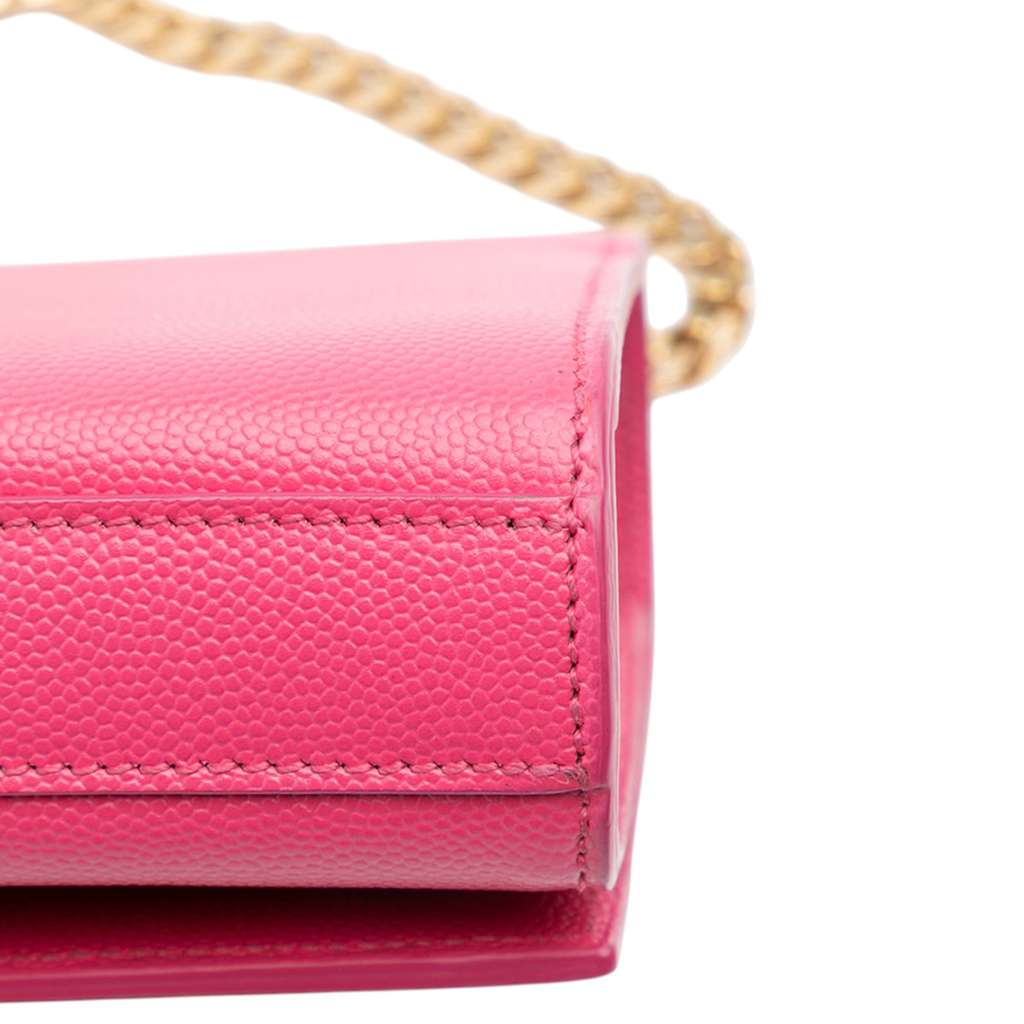 Saint Laurent Small Grain De Poudre Monogram Kate Crossbody - Image 12