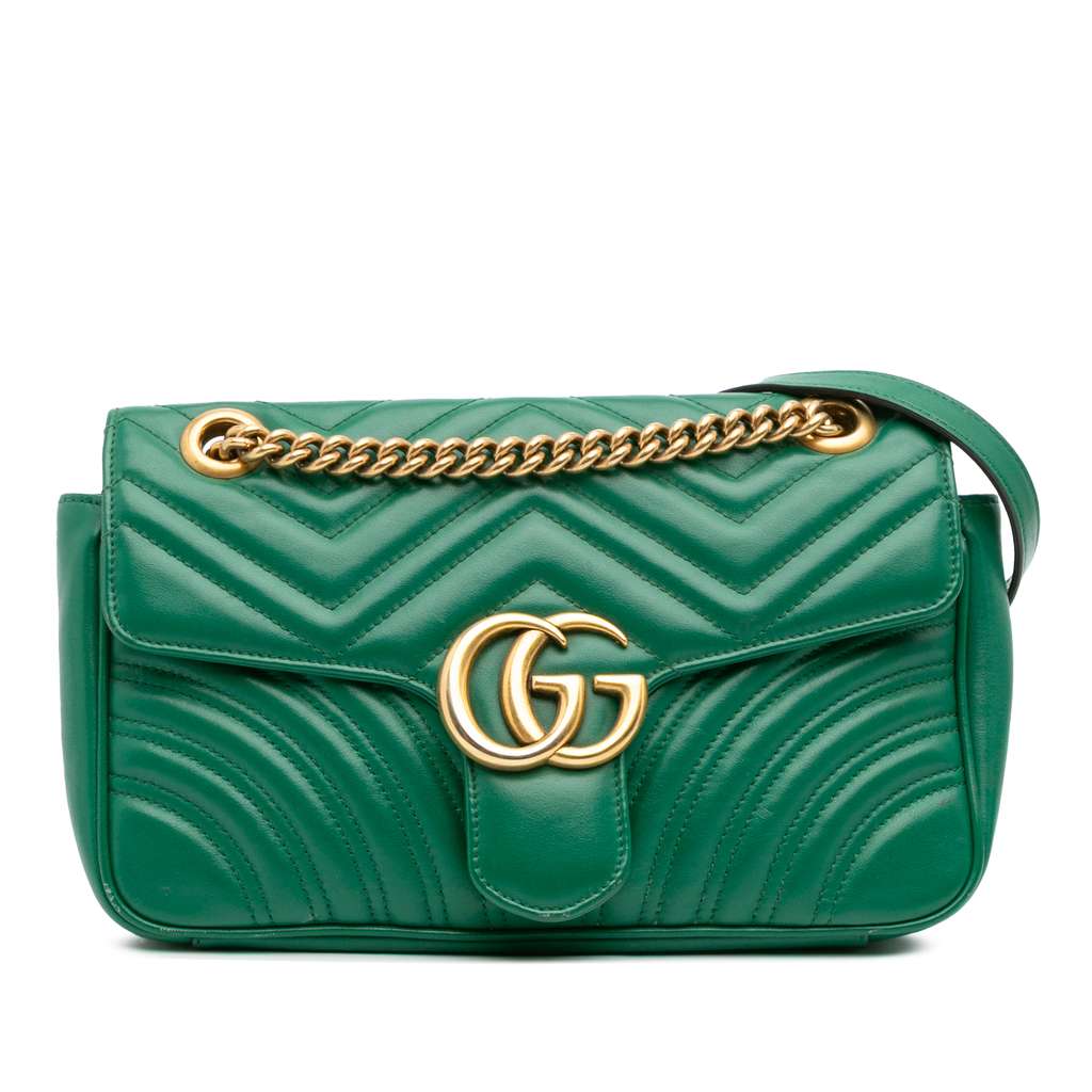 Gucci Medium GG Marmont Matelasse Leather Shoulder Bag