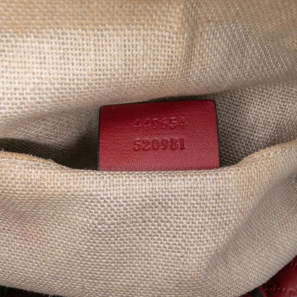 Gucci Mini Microguccissima Dome Satchel - Detail 1