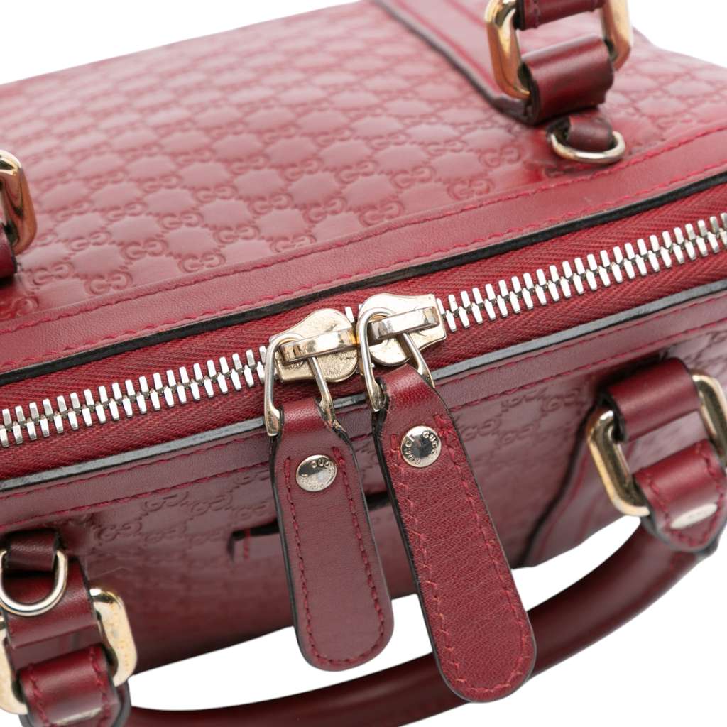 Gucci Mini Microguccissima Dome Satchel - Image 11