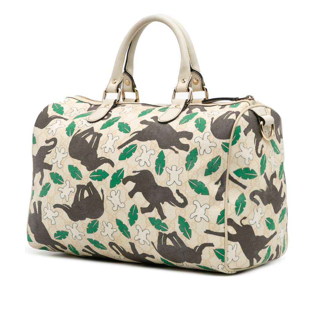 Gucci Limited Edition GG Supreme Joy Snowman In Africa - Back view