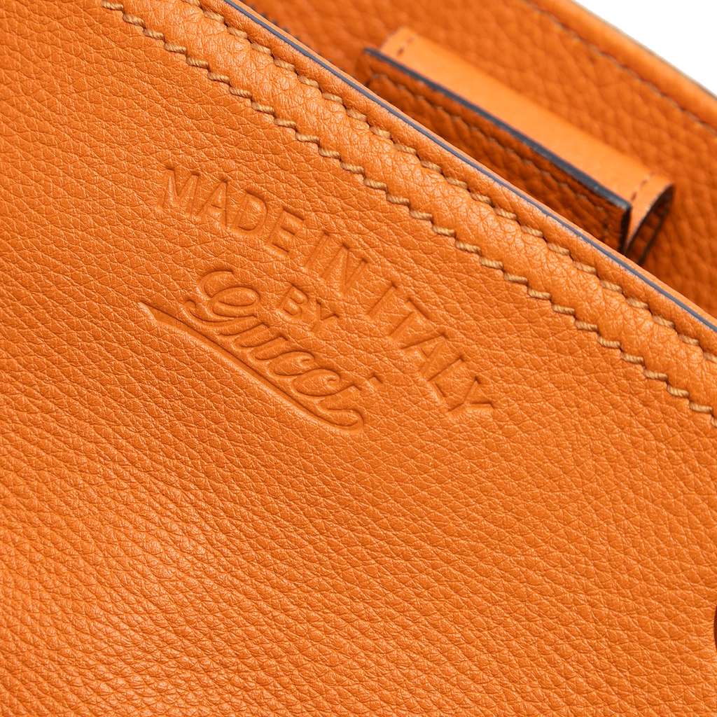 Gucci Medium Calfskin Bamboo Shopper Satchel - Side view