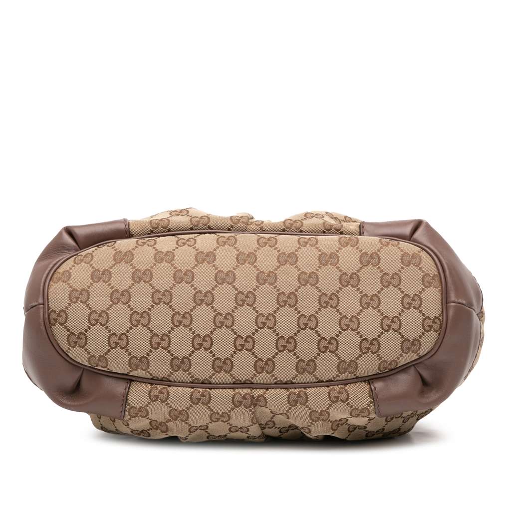 Gucci GG Canvas Sukey Satchel - Image 6