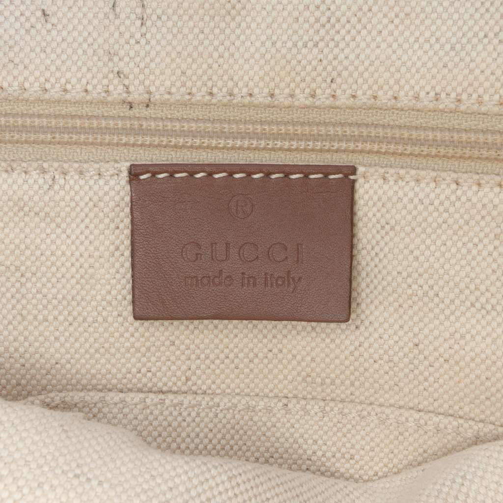 Gucci GG Canvas Sukey Satchel - Side view