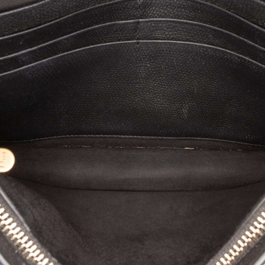 Dior Grained Calfskin Saddle Chain Pouch - 4