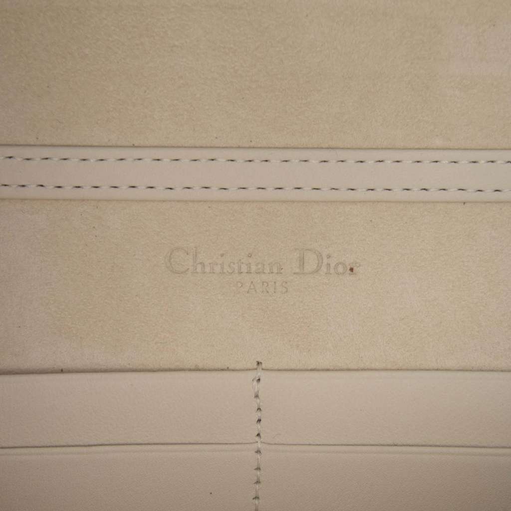 Dior Small Ultra Matte Studded Calfskin Diorama Wallet on Chain - Side view