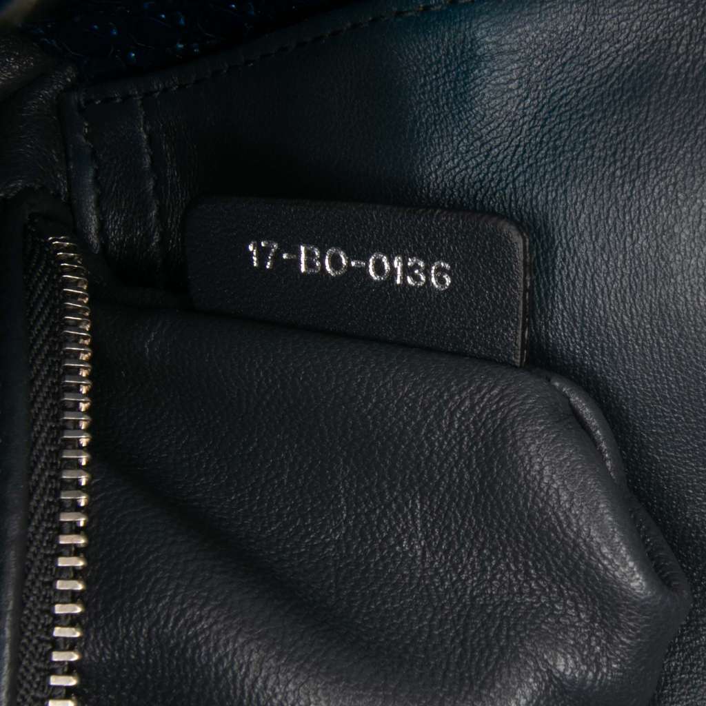 Dior Mini Metallic Patent Microcannage Lady Dior - Image 12