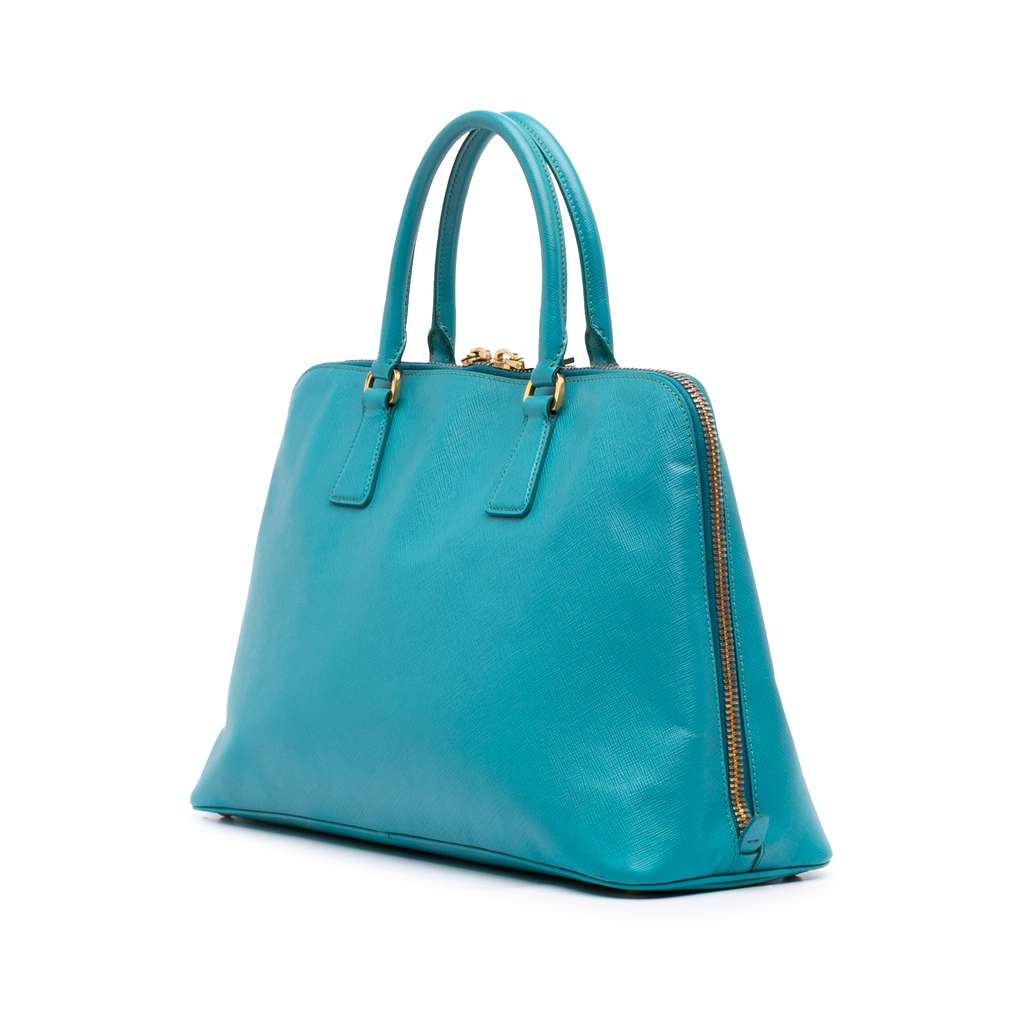 Prada Large Saffiano Lux Promenade Satchel - 2