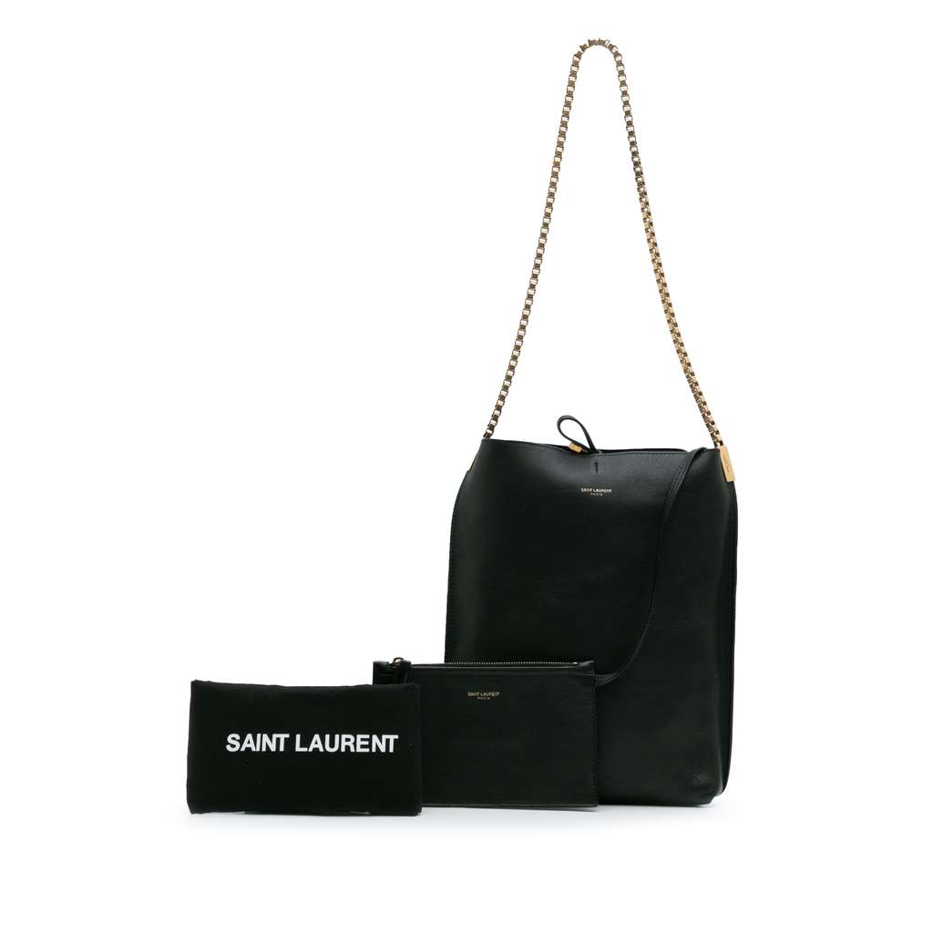Saint Laurent Small Calfskin Suzanne Hobo - Image 13