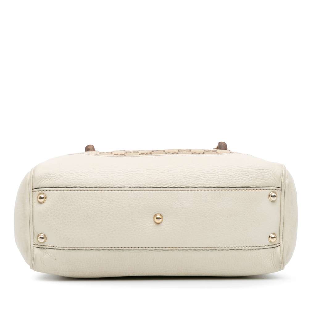 Gucci Small GG Canvas Diana Bamboo Top Handle Tote - Image 6