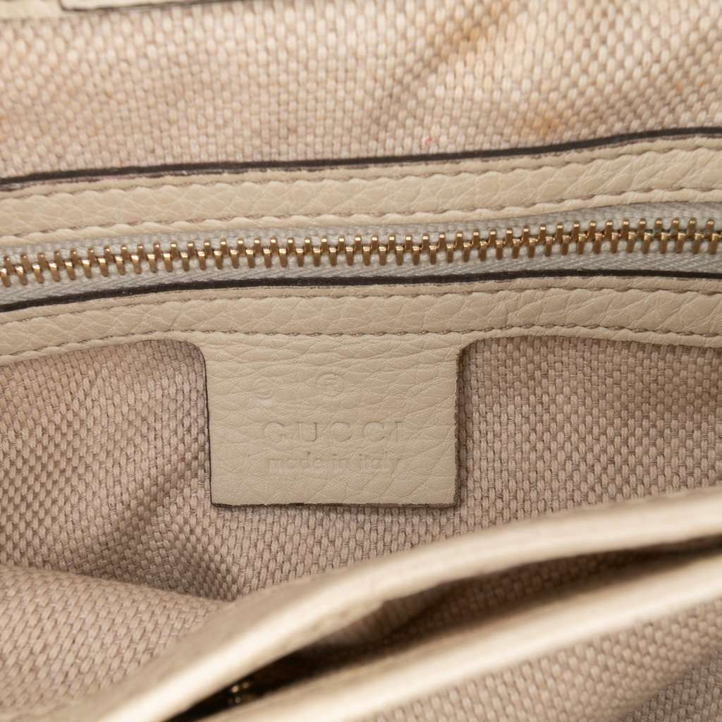 Gucci Small GG Canvas Diana Bamboo Top Handle Tote - Side view