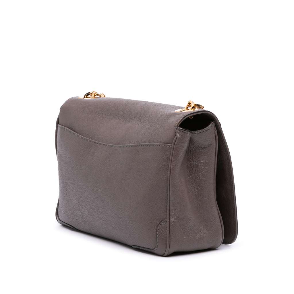 Salvatore Ferragamo Leather Branca Shoulder Bag - 2