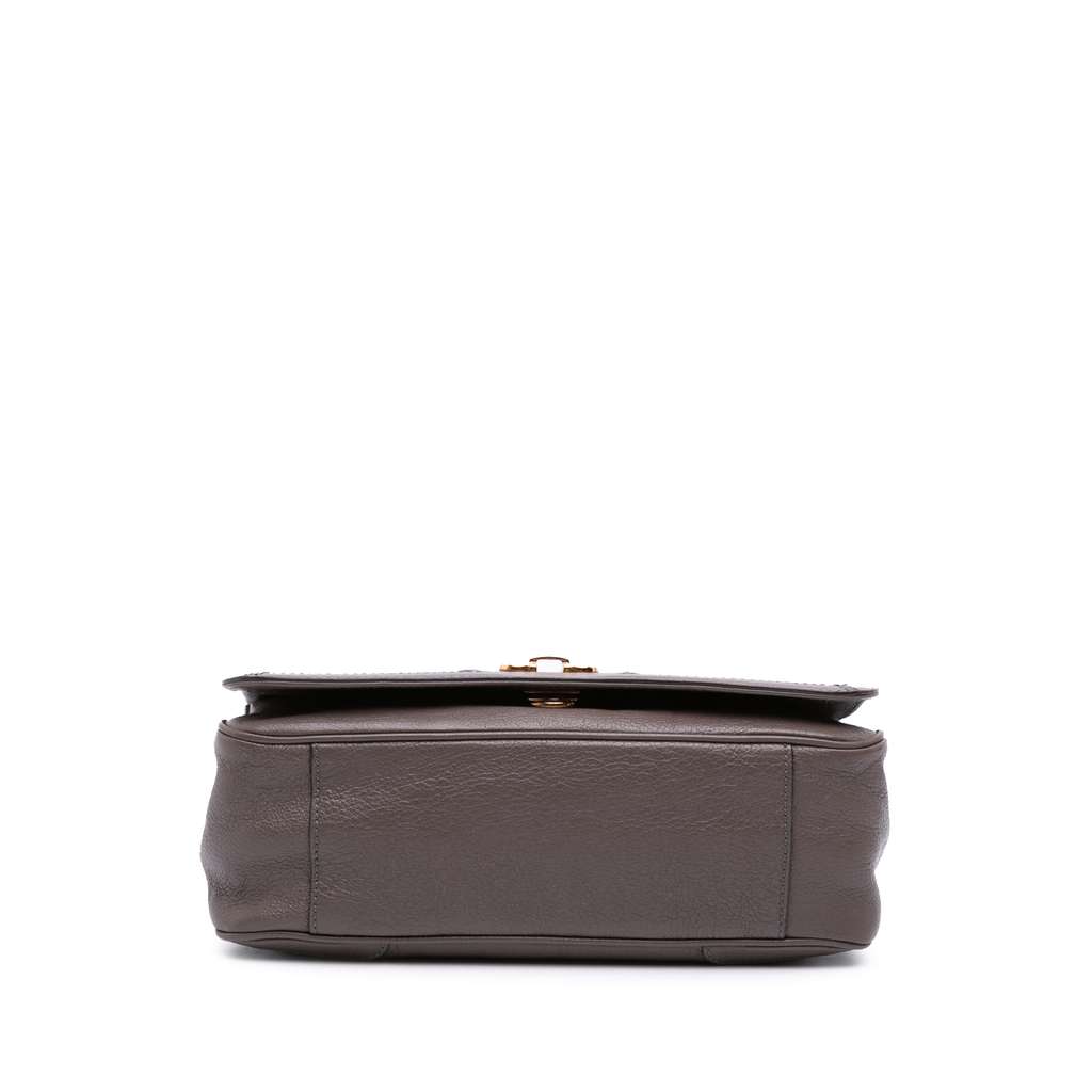 Salvatore Ferragamo Leather Branca Shoulder Bag - 3