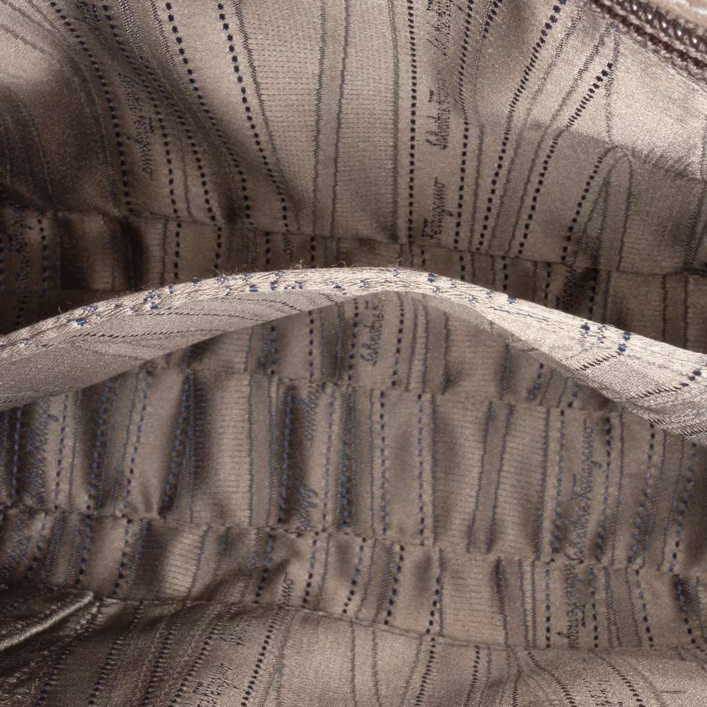 Salvatore Ferragamo Leather Branca Shoulder Bag - 4