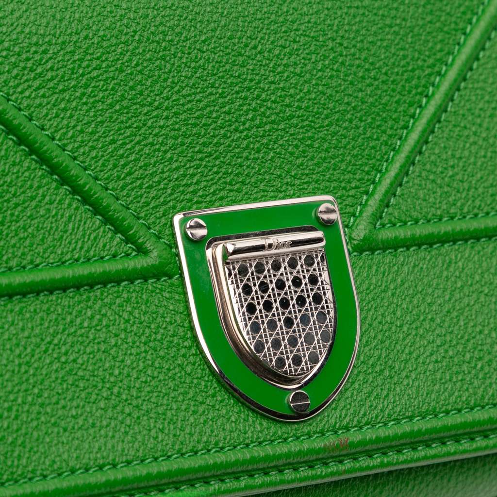 Dior Grained Calfskin Diorama Croisiere Wallet on Chain - Detail 2