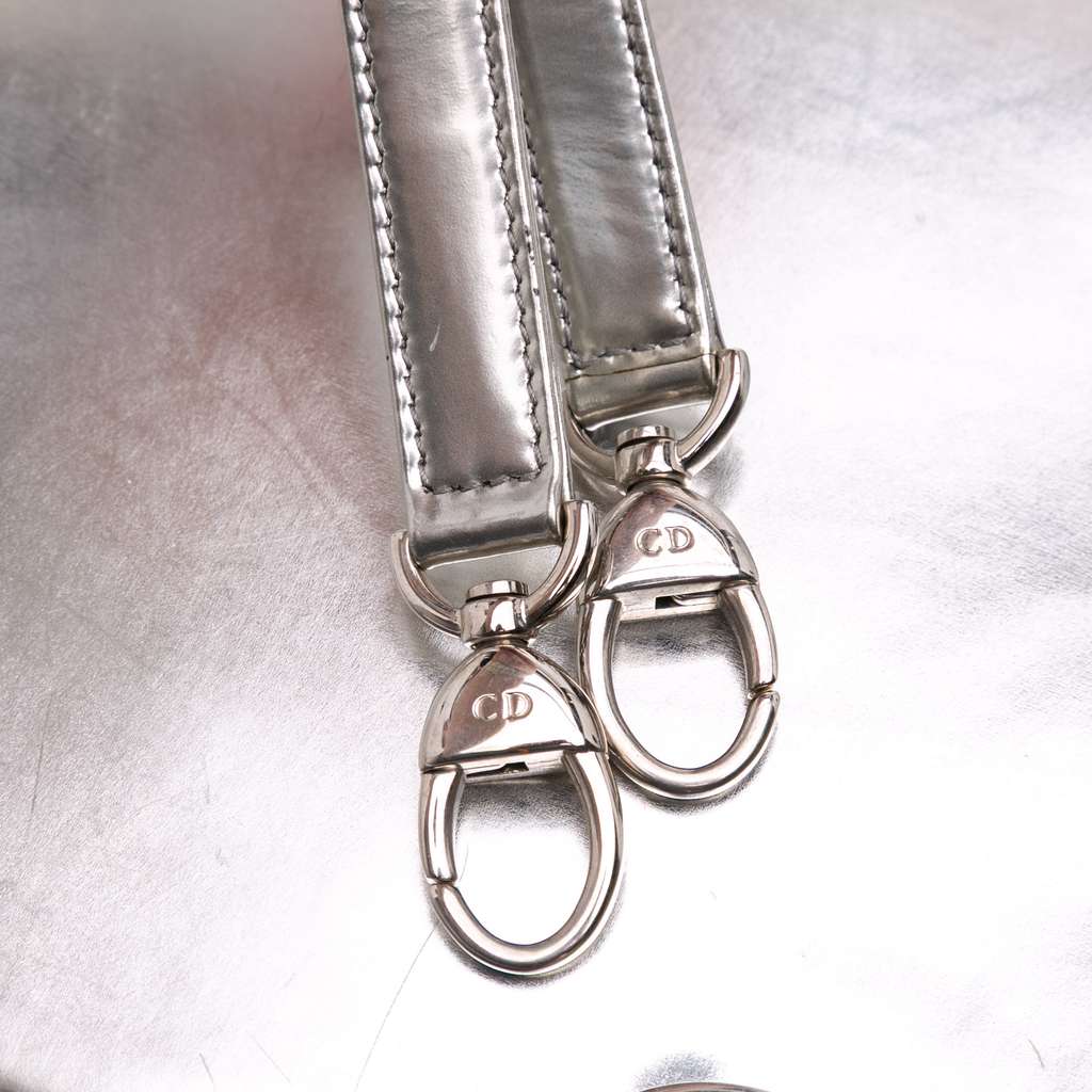 Dior Medium Metallic Patent Lady Dior - Image 10